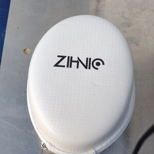 White & Purple Wired& Bluetooth 5.0Headphones with case NWOT